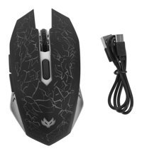 Gatuida Makrolu Kablosuz Siyah Optik Gaming Mouse