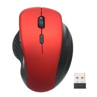 Ciadaz Ergonomik Dikey Makrolu Kablosuz Kırmızı Optik Mouse