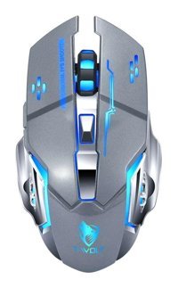 Tfixol RGB Makrolu Kablolu Gri Optik Gaming Mouse