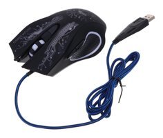 Bestonzon Makrolu Kablolu Siyah Optik Gaming Mouse