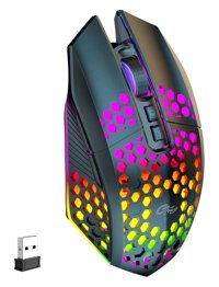 Generic RGB Makrolu Kablosuz Siyah Optik Gaming Mouse