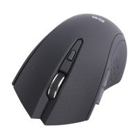Hemobllo Ergonomik Makrolu Kablosuz Siyah Optik Mouse