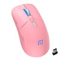 Fiauli G12 Sessiz Makrolu Kablosuz Pembe Optik Mouse