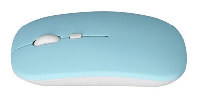 Broleo Sessiz Ergonomik Kablosuz Yeşil Optik Mouse