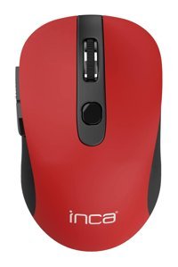 Inca IWM-237R Sessiz Makrolu Kablosuz Kırmızı Optik Mouse