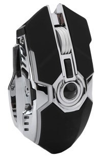 Ashata Sessiz Ergonomik Makrolu Kablosuz Siyah Optik Gaming Mouse