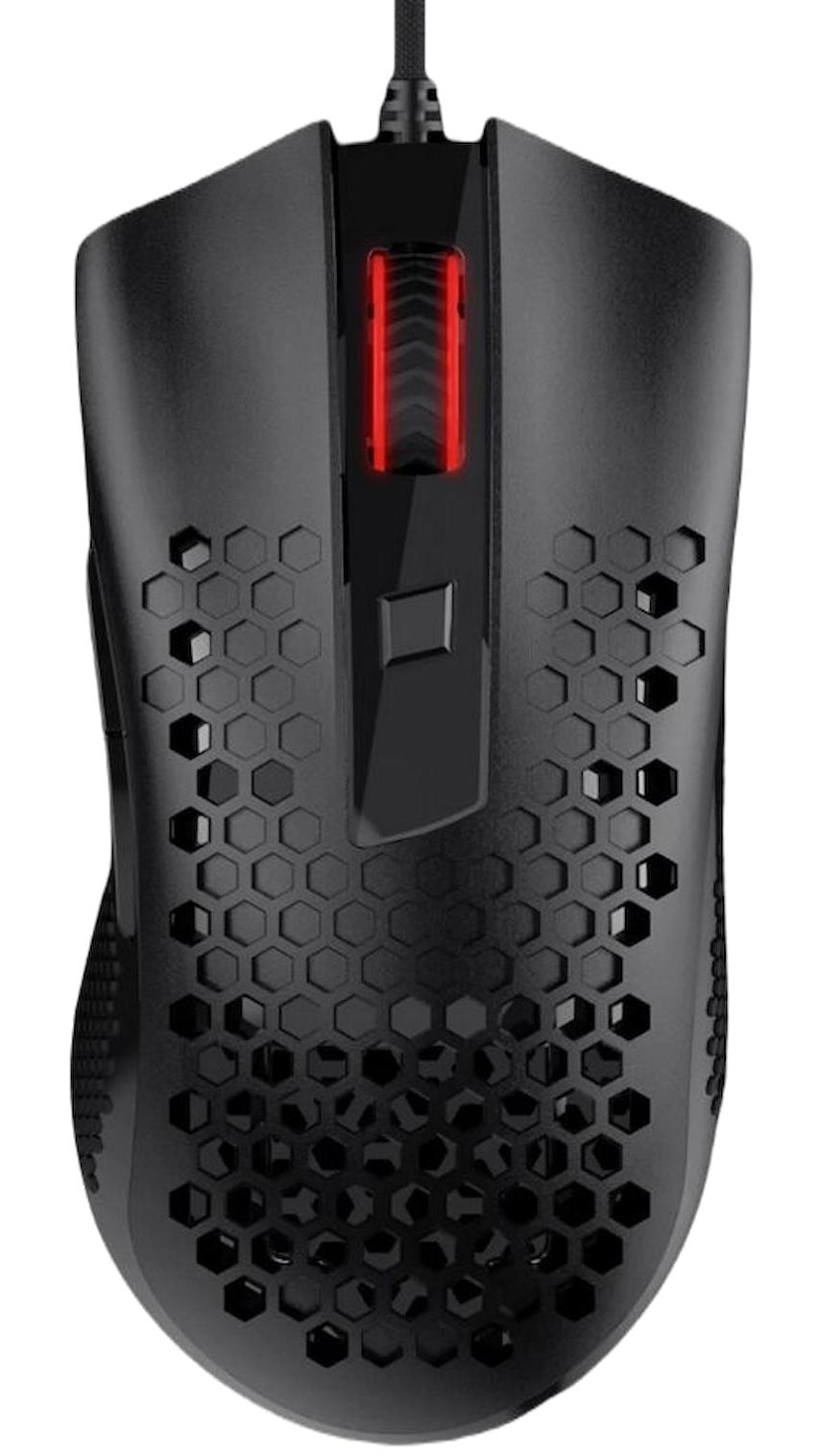 Redragon M808-N Storm RGB Makrolu Kablolu Siyah Optik Gaming Mouse