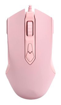 Sxhlseller Flama RGB Makrolu Kablolu Pembe Optik Gaming Mouse