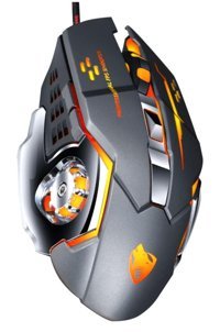 Jojofuny V6 RGB Makrolu Kablolu Siyah Optik Gaming Mouse