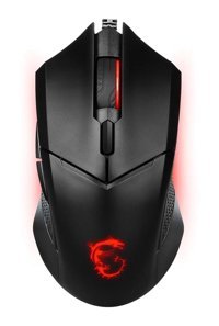 Msı GG Clutch GM08 RGB Makrolu Kablolu Siyah Optik Gaming Mouse