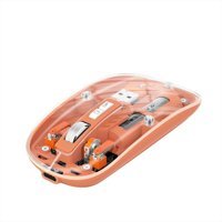 Generic SN7032 7 Sessiz Makrolu Kablosuz Turuncu Optik Mouse