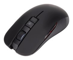 Ashata Ergonomik Makrolu Kablosuz Siyah Optik Mouse