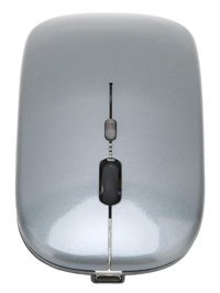 Lazmin112 WS214 Sessiz Kablosuz Gri Optik Mouse