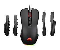 Canpay Programlanabilir RGB Kablolu Siyah Optik Gaming Mouse