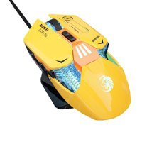 Sxhlseller M8S 8 RGB Makrolu Kablolu Sarı Optik Gaming Mouse