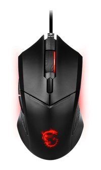Msı Clutch GM08 RGB Makrolu Kablolu Siyah Optik Gaming Mouse
