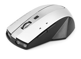 Akozon Makrolu Kablosuz Gri Optik Mouse