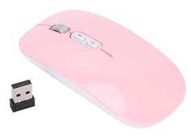 Lazmin112 Kablosuz Pembe Optik Mouse