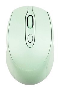 Fiauli Sessiz Ergonomik Kablosuz Yeşil Optik Mouse