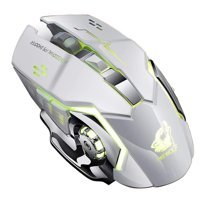 Fiauli WS214 RGB Makrolu Kablosuz Gri Optik Gaming Mouse
