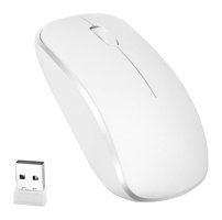 Fiauli SN7032 7 Sessiz Ergonomik Kablosuz Beyaz Optik Mouse