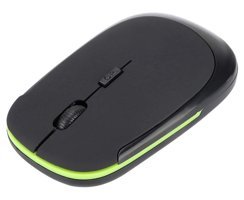 Ashata Tablet Uyumlu RGB Ergonomik Kablosuz Siyah Optik Mouse