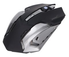 Lazmin112 RGB Ergonomik Makrolu Kablosuz Siyah Optik Gaming Mouse