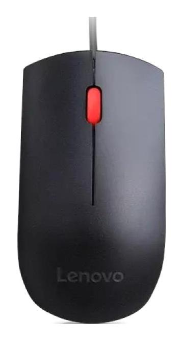Lenovo Kablolu Siyah Optik Mouse