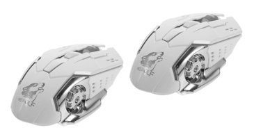 Hemobllo X8 RGB Sessiz Ergonomik Kablosuz Beyaz Optik Gaming 2 Adet Mouse