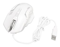 Bewinner F7 Ergonomik Kablolu Beyaz Optik Gaming Mouse