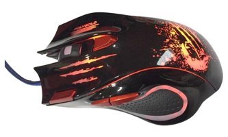 Polygold PG-8812 RGB Makrolu Kablolu Siyah Optik Gaming Mouse