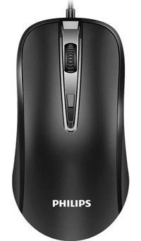Philips Kablolu Siyah Optik Mouse