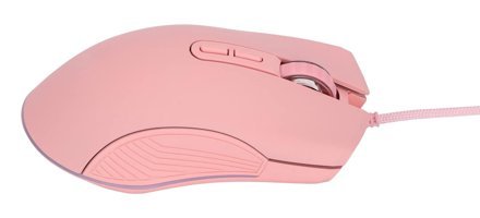 Annadue RGB Ergonomik Makrolu Kablolu Pembe Optik Gaming Mouse