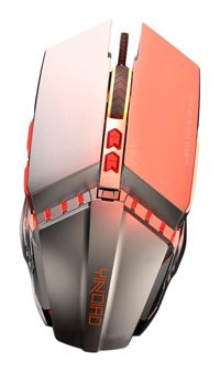 Gadpiparty RGB Sessiz Ergonomik Makrolu Kablolu Gri Optik Gaming Mouse