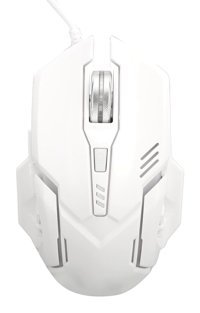 Shanrya F7 RGB Makrolu Kablolu Beyaz Optik Gaming Mouse