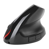 Annadue Ergonomik Dikey Makrolu Kablosuz Gri-Siyah Optik Mouse