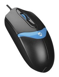 Everest SM-220 Kablolu Siyah-Mavi Optik Mouse