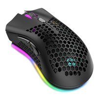 Mistaha BM600 RGB Makrolu Kablosuz Siyah Optik Gaming Mouse