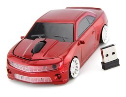 Topiky Araba Görünümlü Kablosuz Kırmızı Optik Gaming Mouse