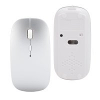 Ashata Sessiz Kablosuz Beyaz Optik Mouse