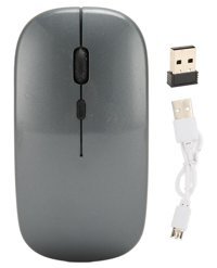 Ciciglow Ergonomik Kablosuz Gri Optik Mouse