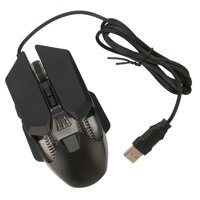 Broleo RGB Makrolu Kablolu Siyah Optik Gaming Mouse
