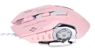 Aeun RGB Makrolu Kablolu Sarı Optik Gaming Mouse