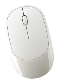 Hemobllo Programlanabilir Sessiz Ergonomik Kablosuz Beyaz Optik Mouse