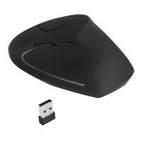 Broleo Ergonomik Dikey Makrolu Kablosuz Siyah Optik Gaming Mouse