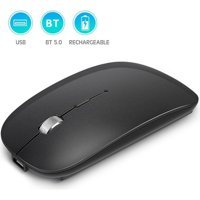 Huahai M103FG RGB Kablosuz Siyah Optik Mouse