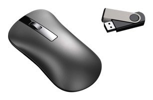 Fiauli XM10 Sessiz Makrolu Kablosuz Metalik Gri Optik Gaming Mouse