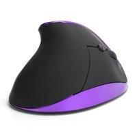 Bewinner M8S 8 Ergonomik Dikey Makrolu Kablosuz Mor Optik Gaming Mouse