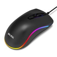 Cankypu D1 RGB Ergonomik Kablolu Siyah Optik Gaming Mouse