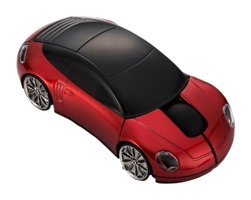 Hemobllo Araba Görünümlü Ergonomik Kablosuz KIrmızı Optik Mouse